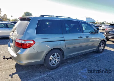 2007 Honda Odyssey Exl z USA, uszkodzony, nr VIN 5FNRL38687B026706